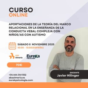 Curso online «Aportaciones de la TMR en la enseñanza de la conducta verbal compleja con niños/as con TEA»